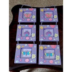 NWT SET OF TWO 3 FRAMED HOBBY LOBBY WALL HANGING FRAMES